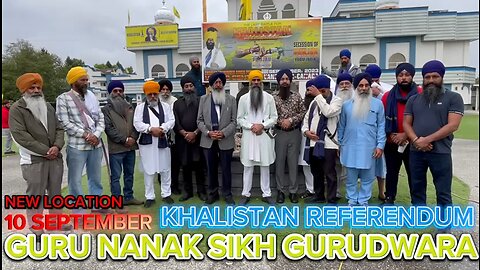 #KhalistanReferendum new voting centre “Guru Nanak Sikh gurdwara “ #SurreyBC #Khalistan