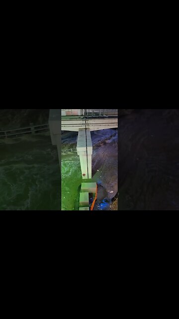 The most flooded part of the Las Vegas Strip