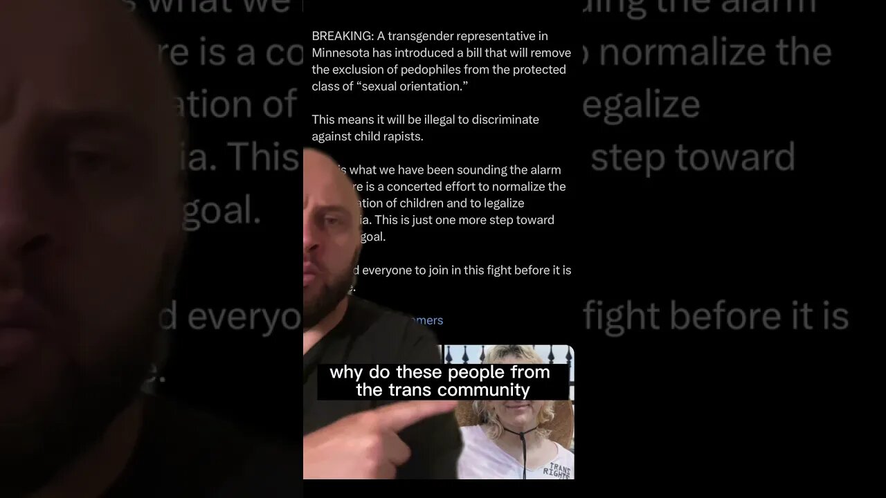 They are coming for your children