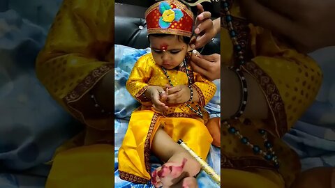 little makhan chor #janmashtami #makhanchor #shrikrishna #littlekrishna