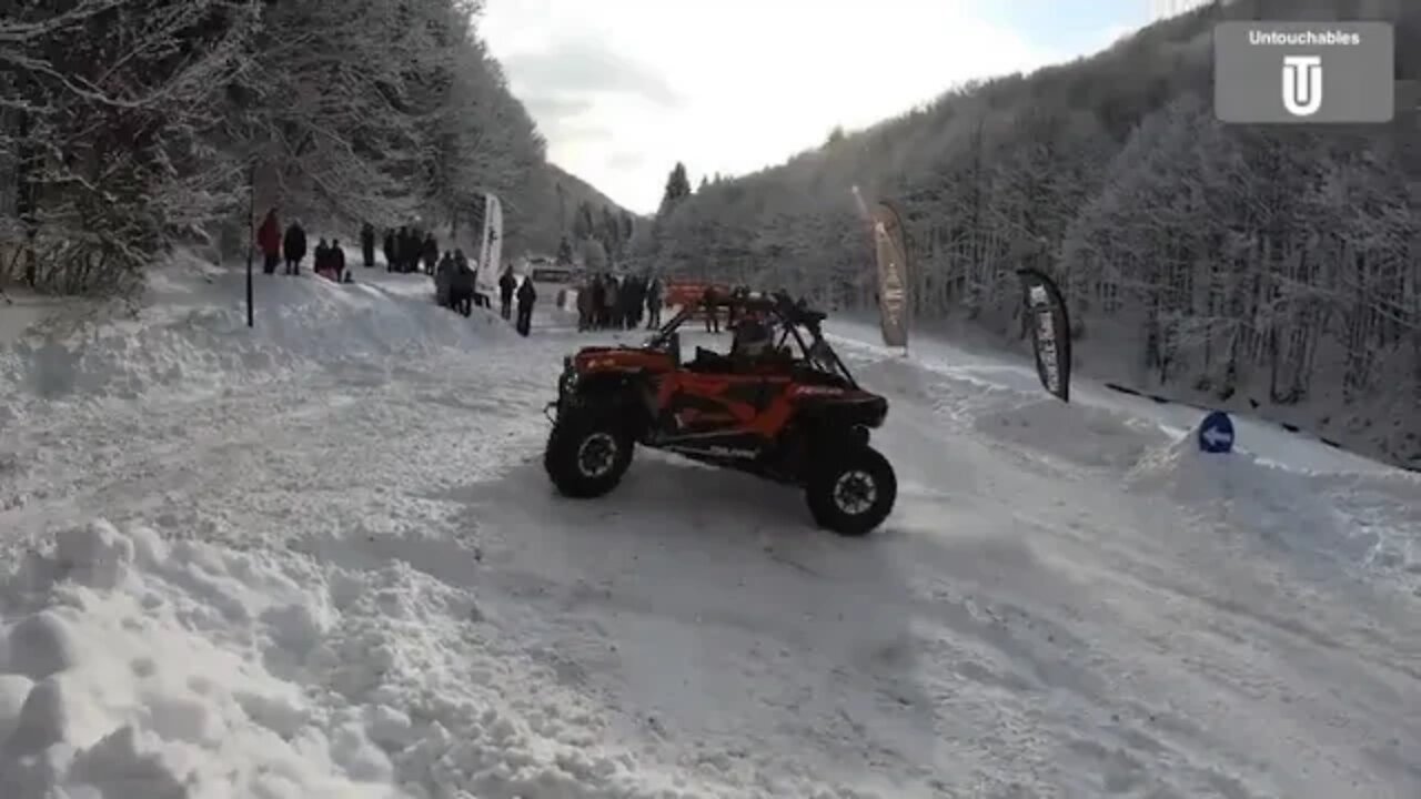 Frozen Rush 🥶🚀 Snow Ice Race ❄️❗️ATV SSV QUAD MOTO❗️ Băiuț, Maramureș Day 1