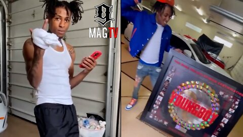 NBA Youngboy Celebrates Going Gold Or Platinum 100 Times! 📀