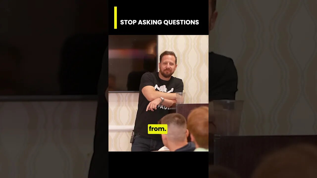 What’s up with all the questions?