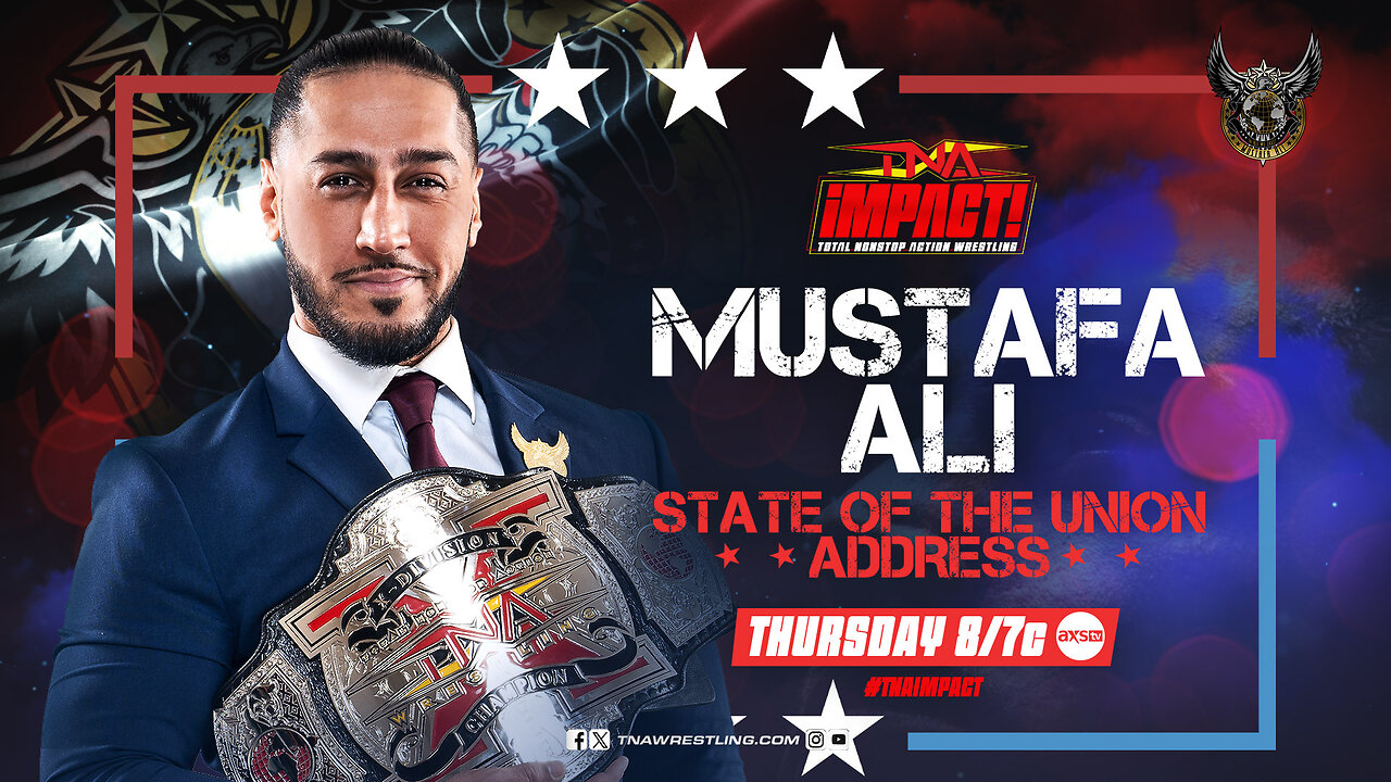 Mustafa Ali's State of the Union Address: Chaos Ensues! #shorts