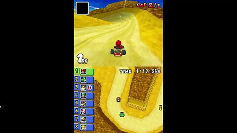 Mario Kart DS - Desert Hills Gameplay