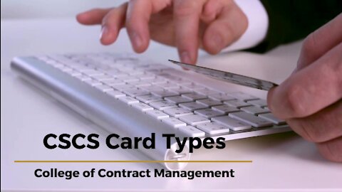 CSCS Card Types |