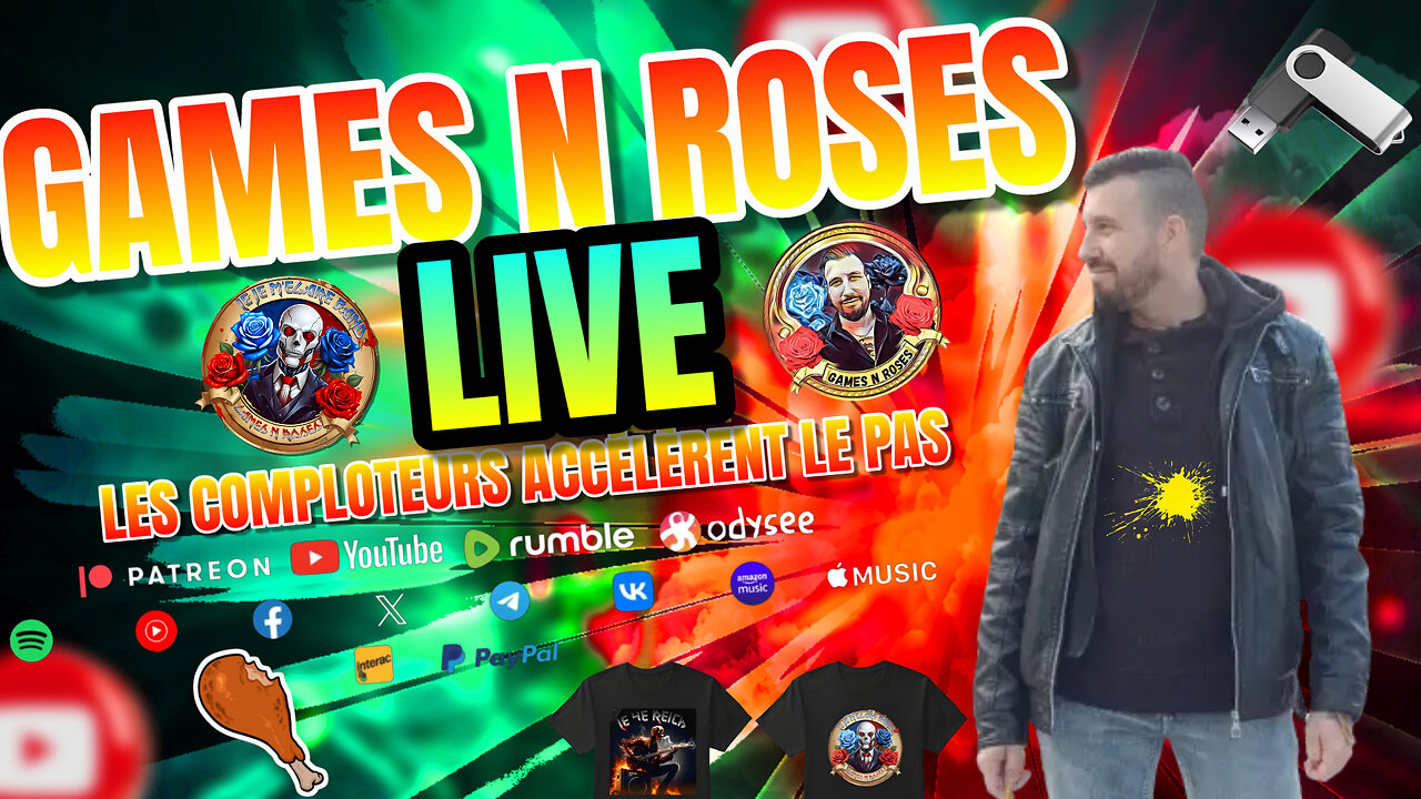 GAMES N ROSES LIVE: LES COMPLOTEURS ACCÉLÈRENT LE PAS