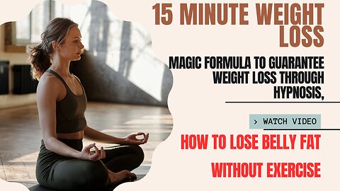 How to lose belly fat without exercise