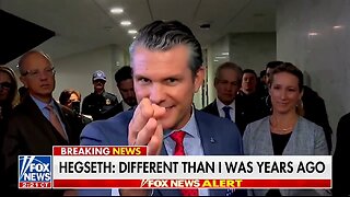 Pete Hegseth Let's The Media Have It