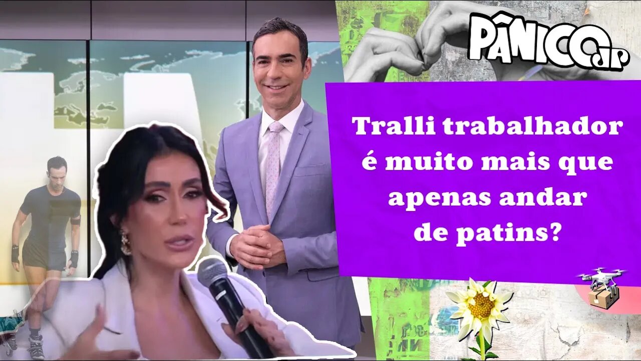 MICHELLE BARROS CONTA COMO É TRABALHAR COM CÉSAR TRALLI NA GLOBO