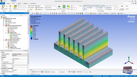 Heat Sink (Ansys Workbench)