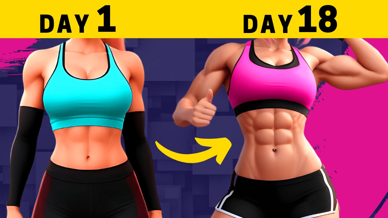 10 Days Exercises To LOSE Belly Fat