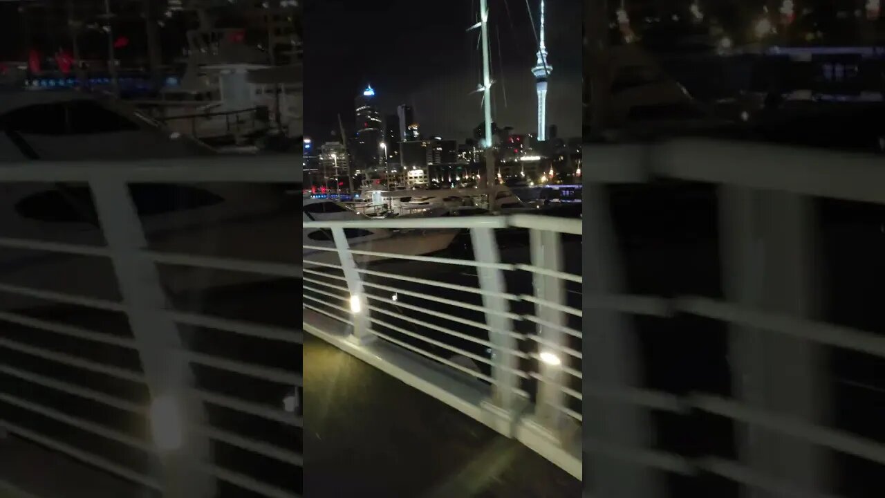 Across the drawbridge