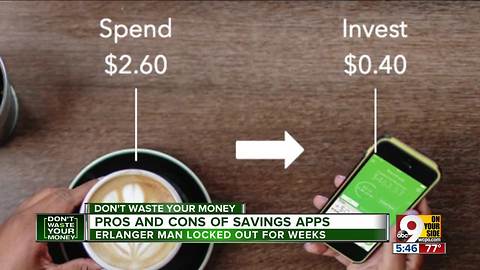Pros and cons of savings apps