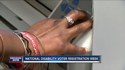 Local disability advocacy groups pushing for voter registration