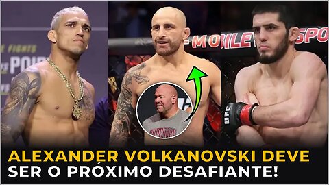 ✅DANA WHITE CONFIRMA VOLKANOVSKI COMO PRÓXIMO DESAFIANTE DOS LEVES!