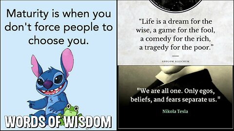 Words of Wisdom