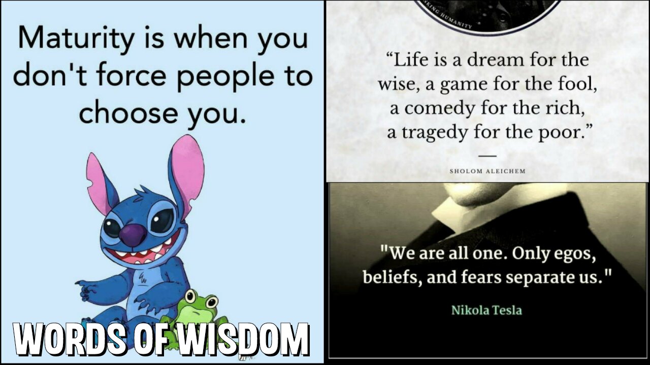 Words of Wisdom