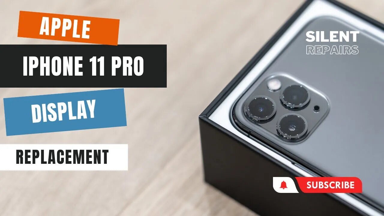 Apple Iphone 11 Pro | Screen repair | Display replacement | Repair video