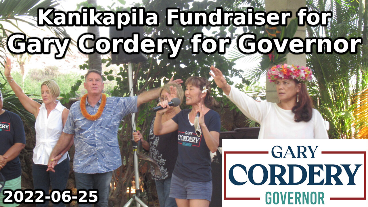 Kanikapila Fundraiser for Gary Cordery for Governor