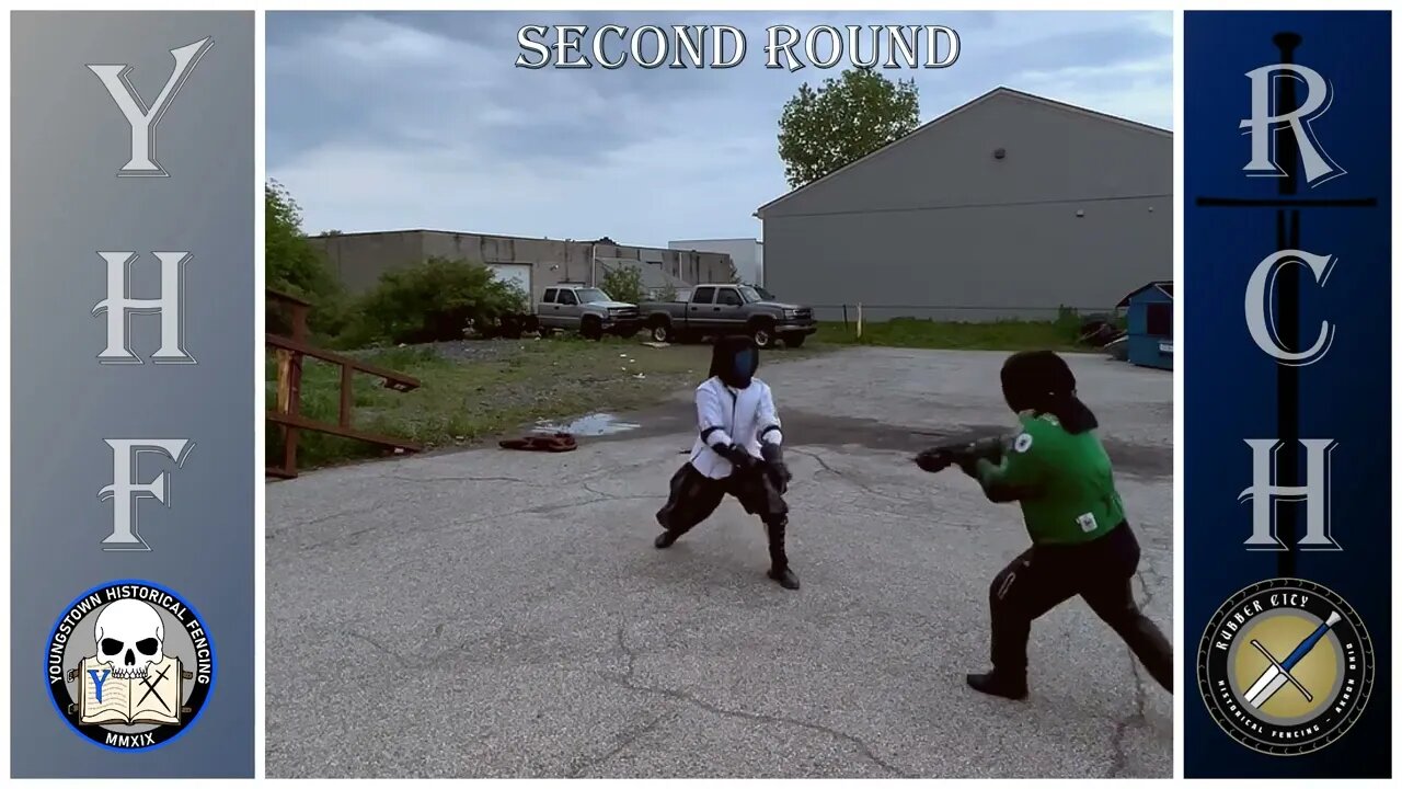 Real Sword Fighting - Left Handed Longsword - McCamey & O'Donnell