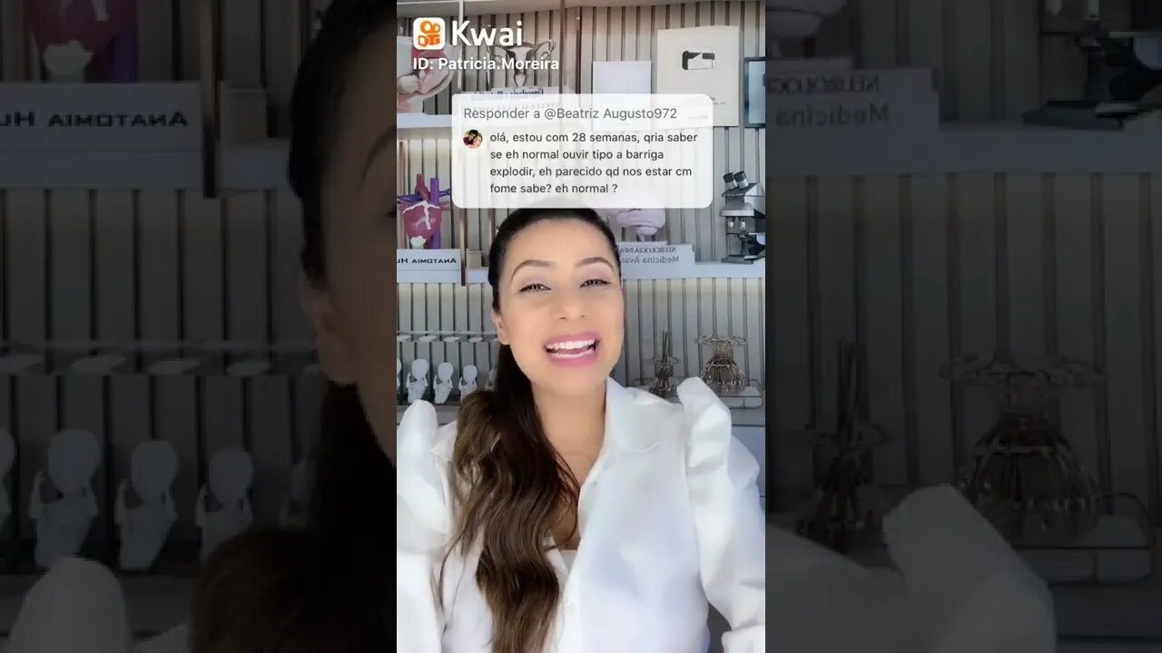 Estou com 28 semanas, é normal ouvir uns barulinhos da barriga?