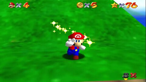 Super Mario 64 star 76