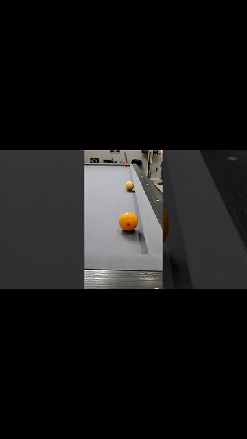 Long Distance Extreme Spin (3-cushion) ⚪🔴 #shorts #billiards #bida