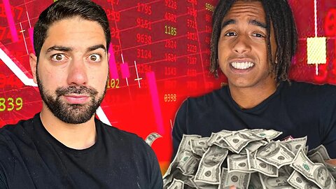 Millionaire Reacts: I Invested $100,000 During The Market Crash Jordan Welch