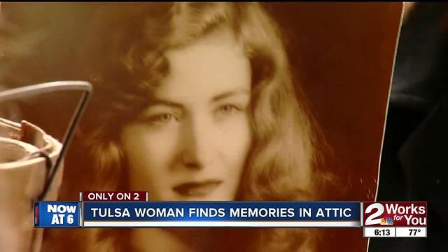 Tulsa woman finds old portraits in attic, hopes to put them back in the hands of families