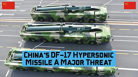 DF-17 Hypersonic Missile A Major Threat #df17 #hypersonicmissile