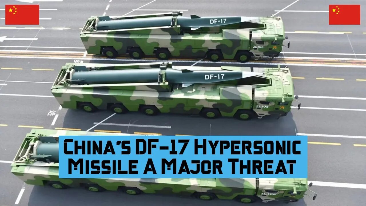DF-17 Hypersonic Missile A Major Threat #df17 #hypersonicmissile