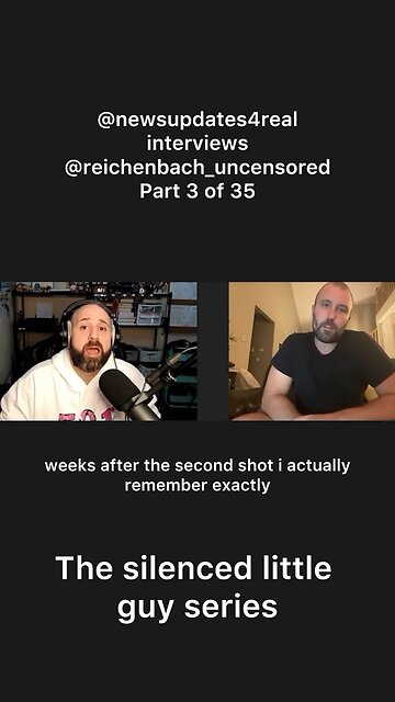 ‼️ Part 3 of 35: @newsupdates4real interviews Reichenbach_Uncensored.