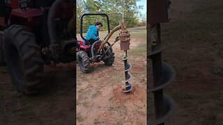 Fence Post Holes Made Easy!