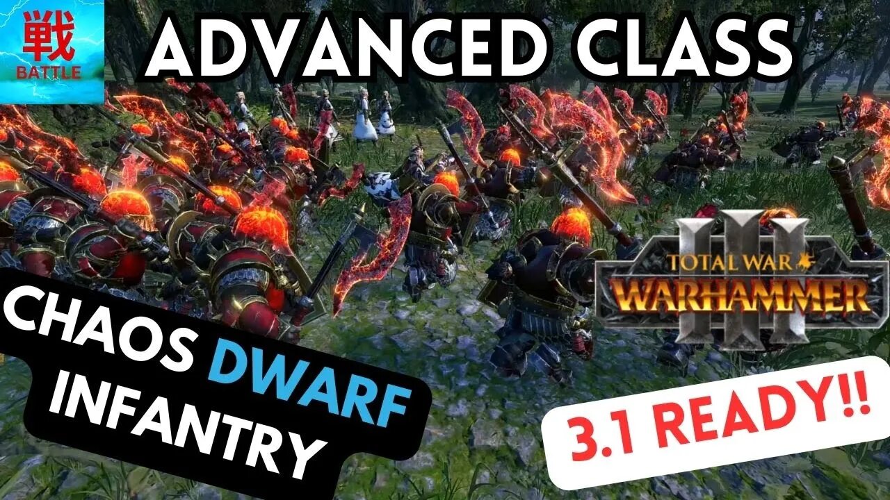 Chaos Dwarf Infantry - Advanced Class