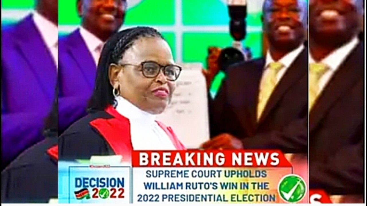 William Samoi Ruto wins Supreme Court Case