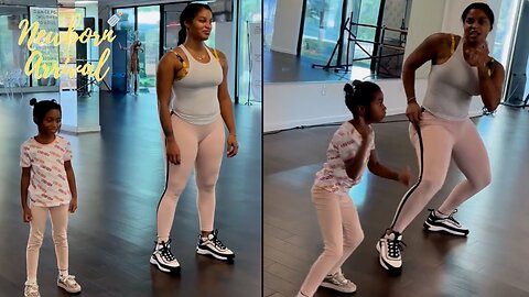 Joseline's Daughter Bonnie Shows Mommy The "Dunchacha" Challenge! 💃🏾