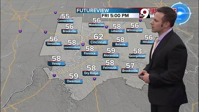 Your Friday afternoon forecast