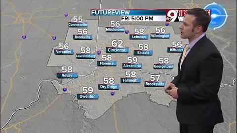 Your Friday afternoon forecast