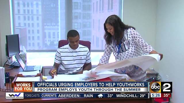 Officials urging employers to contribute to YouthWorks program