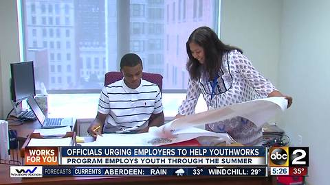 Officials urging employers to contribute to YouthWorks program
