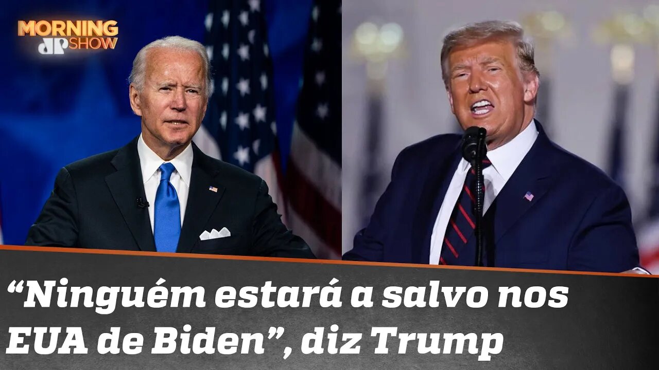 “Só faltou o Trump chamar o Biden de víbora e pérfido”, brinca Vini