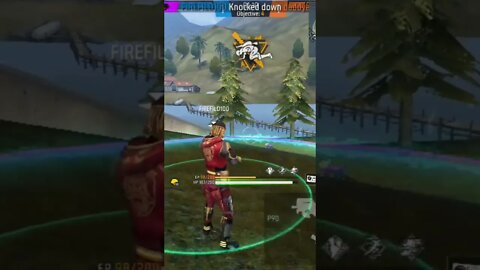 শত্রুটা নুব ছিলো।#shorts #firefild100