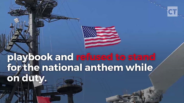 Navy Sailor Who Wouldn’t Stand for Anthem Got Manual Labor Punishment