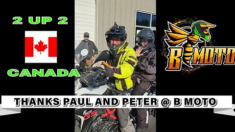 2 UP 2 CANADA Motorcycle Camping Adventure : EPISODE 4 BMW GS 800