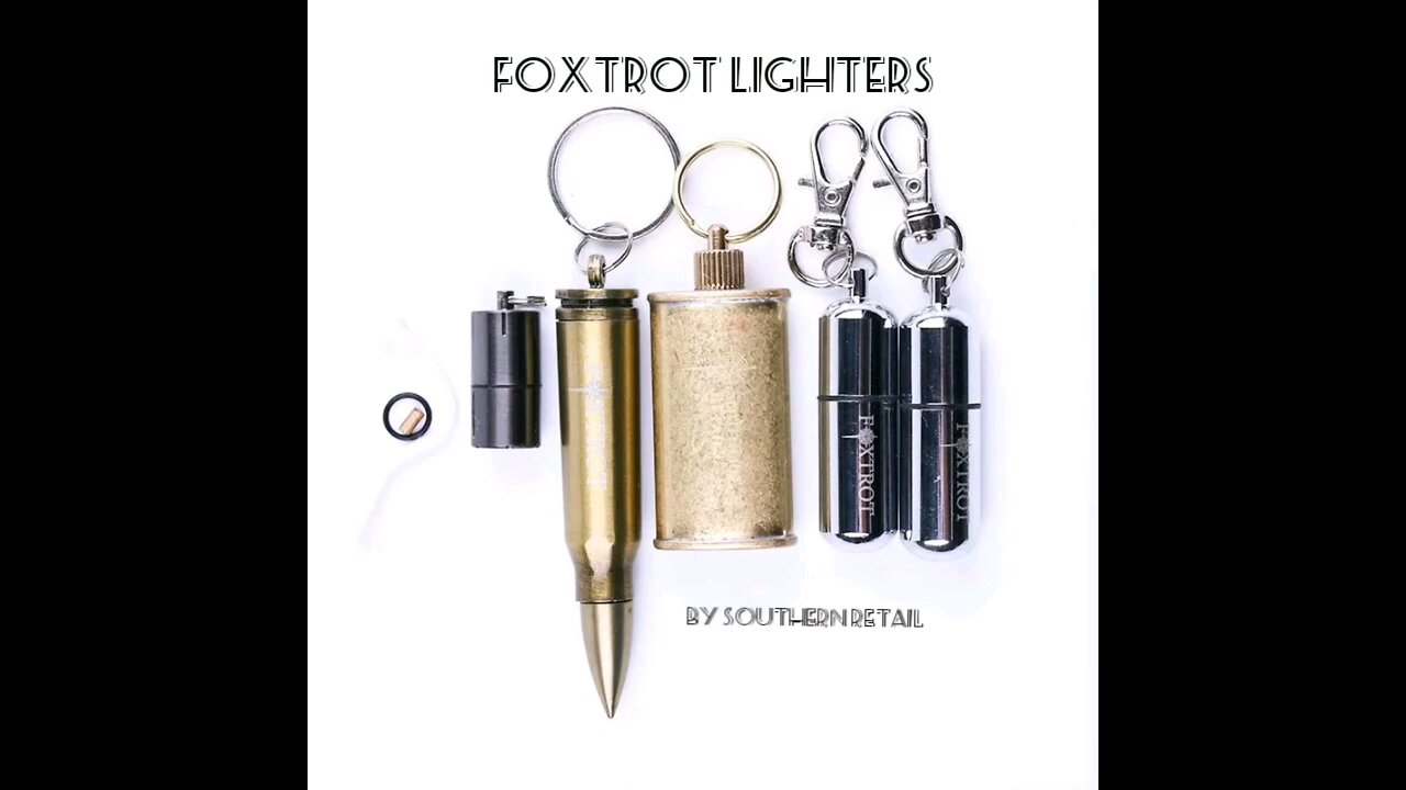 Foxtrot Lighter Kit - Waterproof, Stainless, Survival