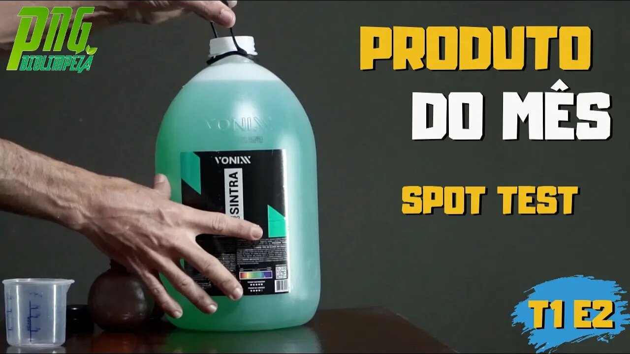 Produto Do Mês T1E2 - Spot Test Sintra Pro - PNG Biolimpeza