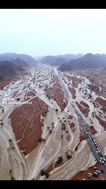 Amazing rain and view