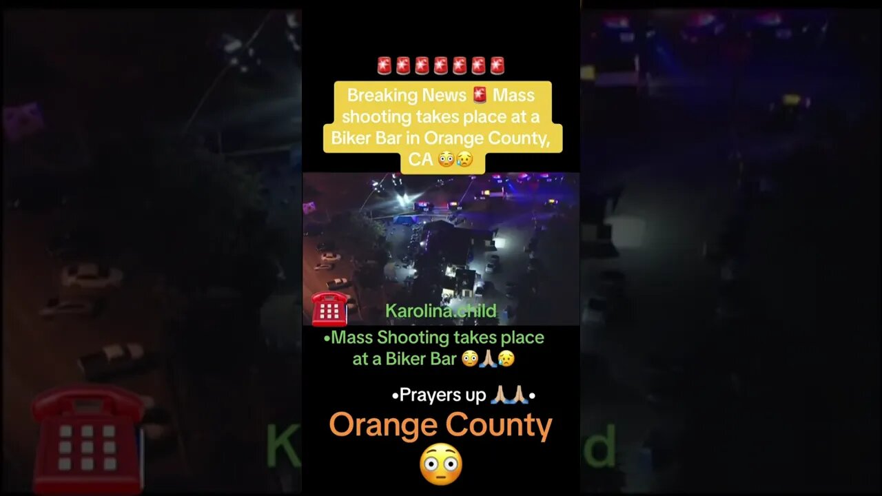 California Biker Shooting