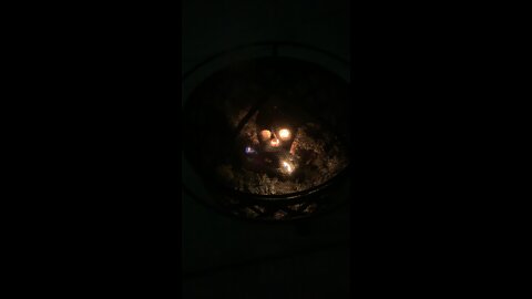 Fire Pit Skull